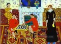 La familia del pintor 1911 fauvismo abstracto Henri Matisse